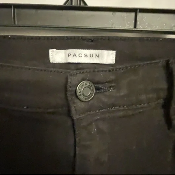 PacSun Black Skinny Jeans Slim Fit - Picture 2 of 5
